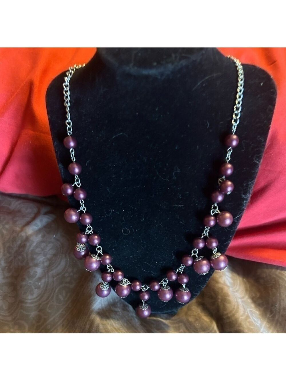 Paparazzi necklace and earrings set